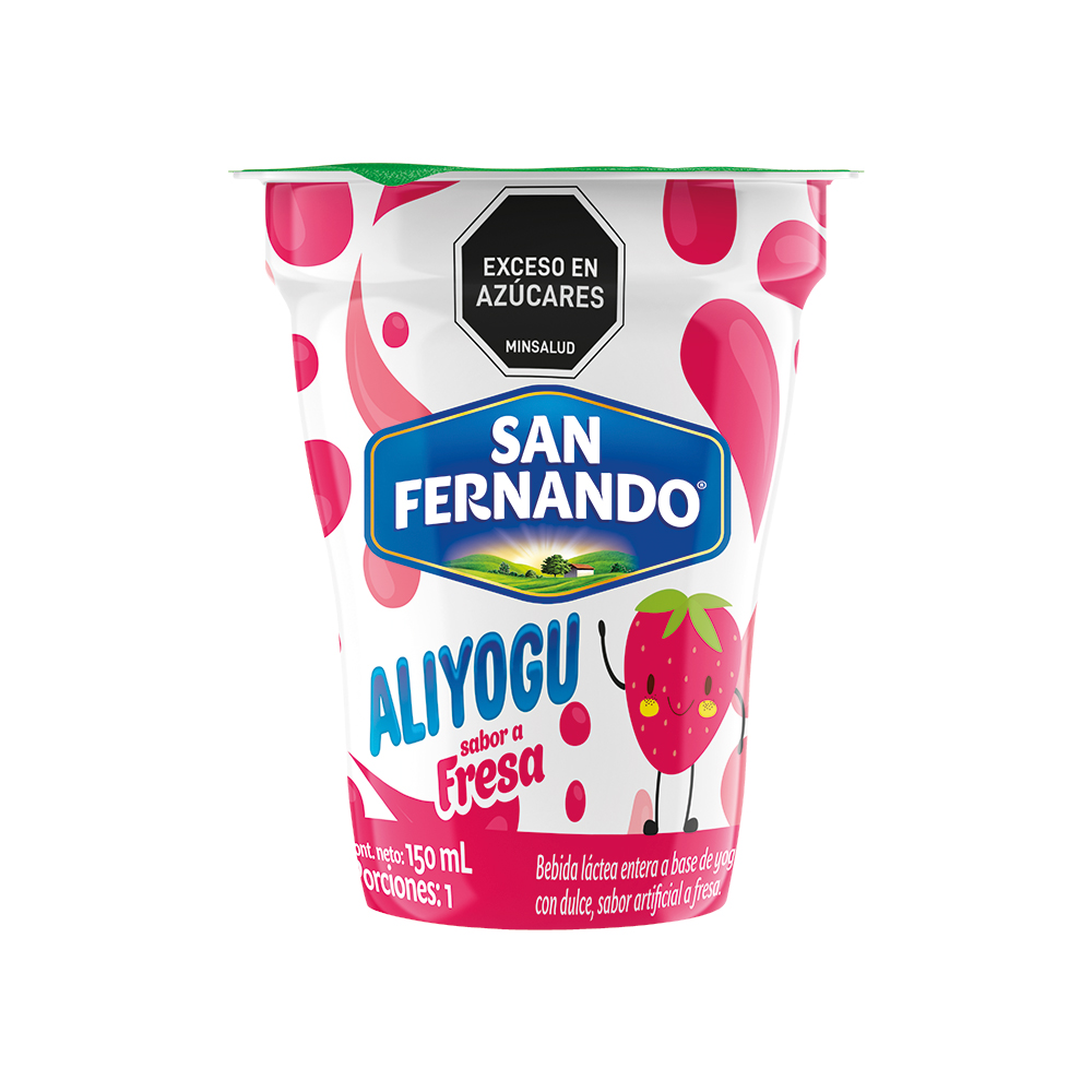 Aliyogu Fresa San Fernando vaso 150 gr