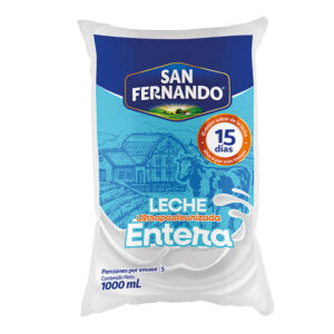 Leche San Fernando Entera 15 Días  1000 ml