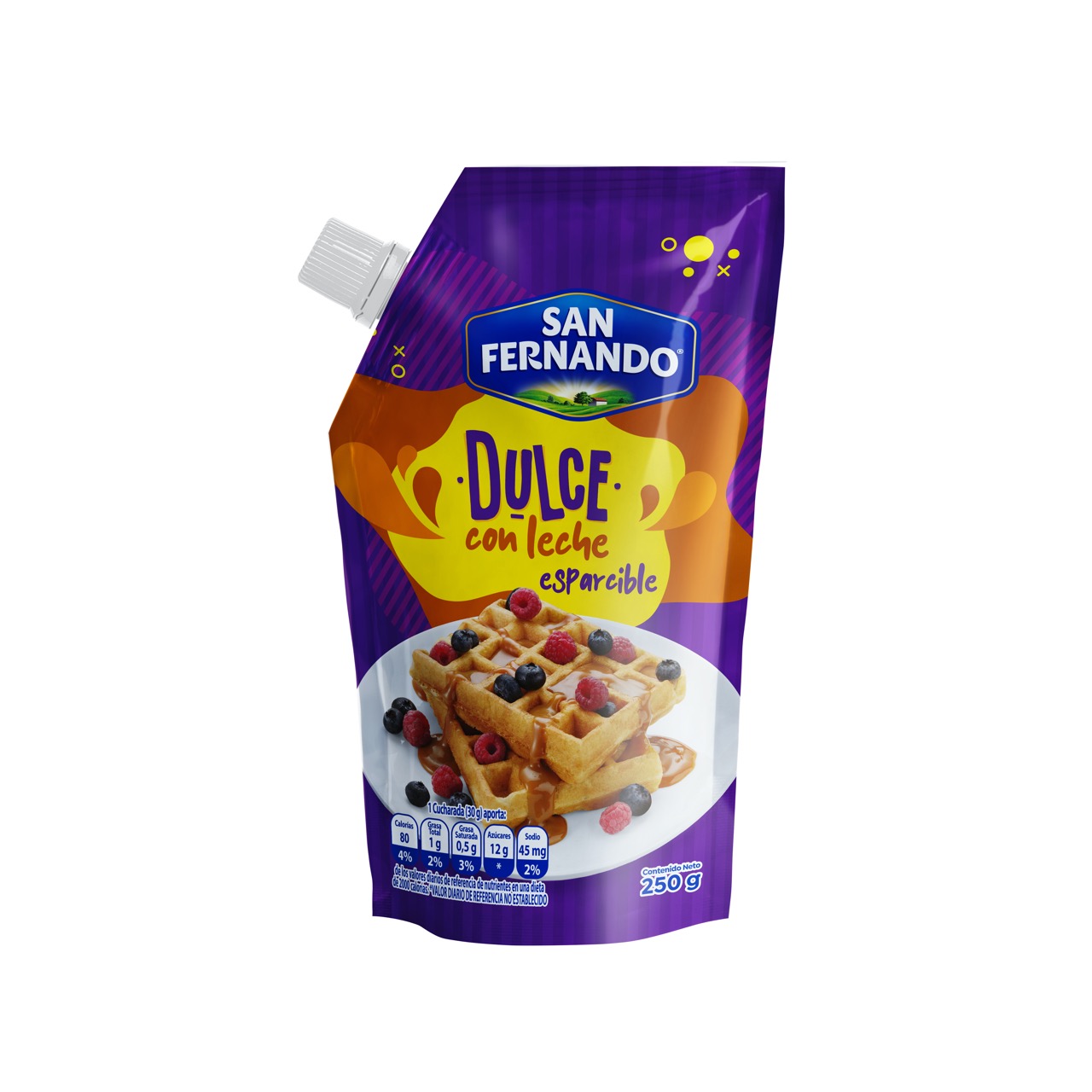 Dulce Con Leche San Fernando Esparcible x 250 gr Alival Express