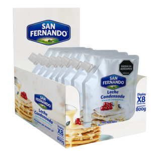 Leche Condensada San Fernando 100 gr Display Por 8 Unidades